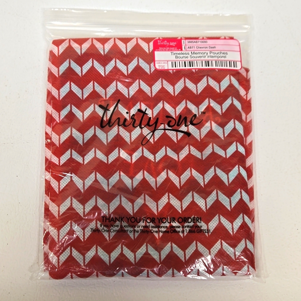 Brand New Thirty One Timeless Memory Pouches